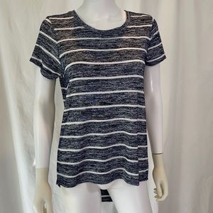 Market and  Spruce striped top